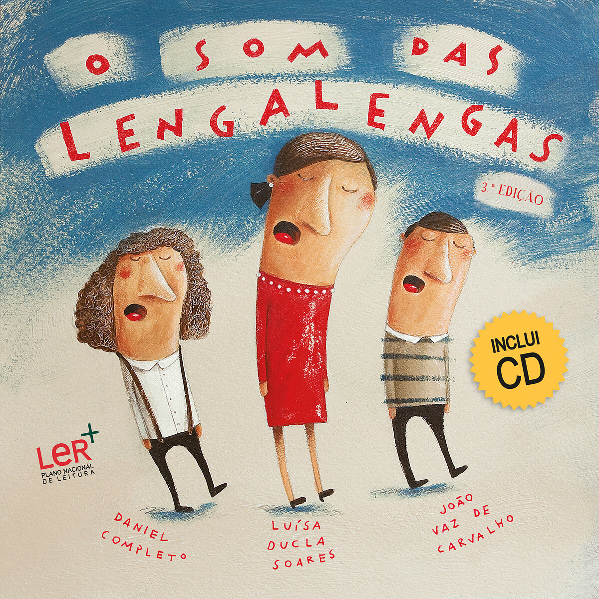 Livro O Som das Lengalengas, com audiolivro, LIVROS HORIZONTE