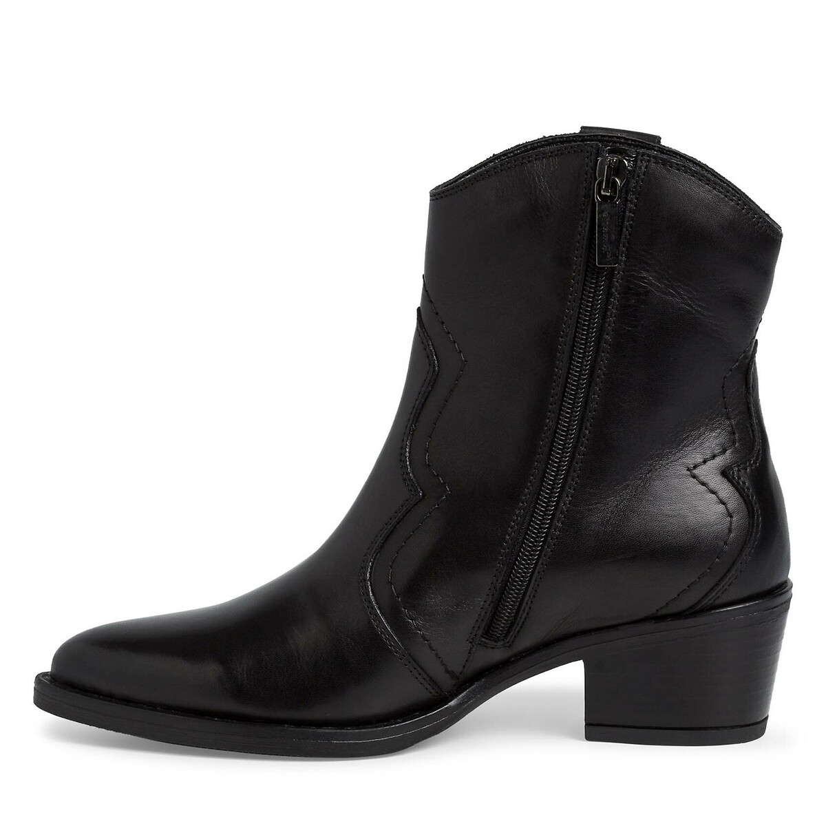 Tamaris Botines cowboy de piel — foto 4