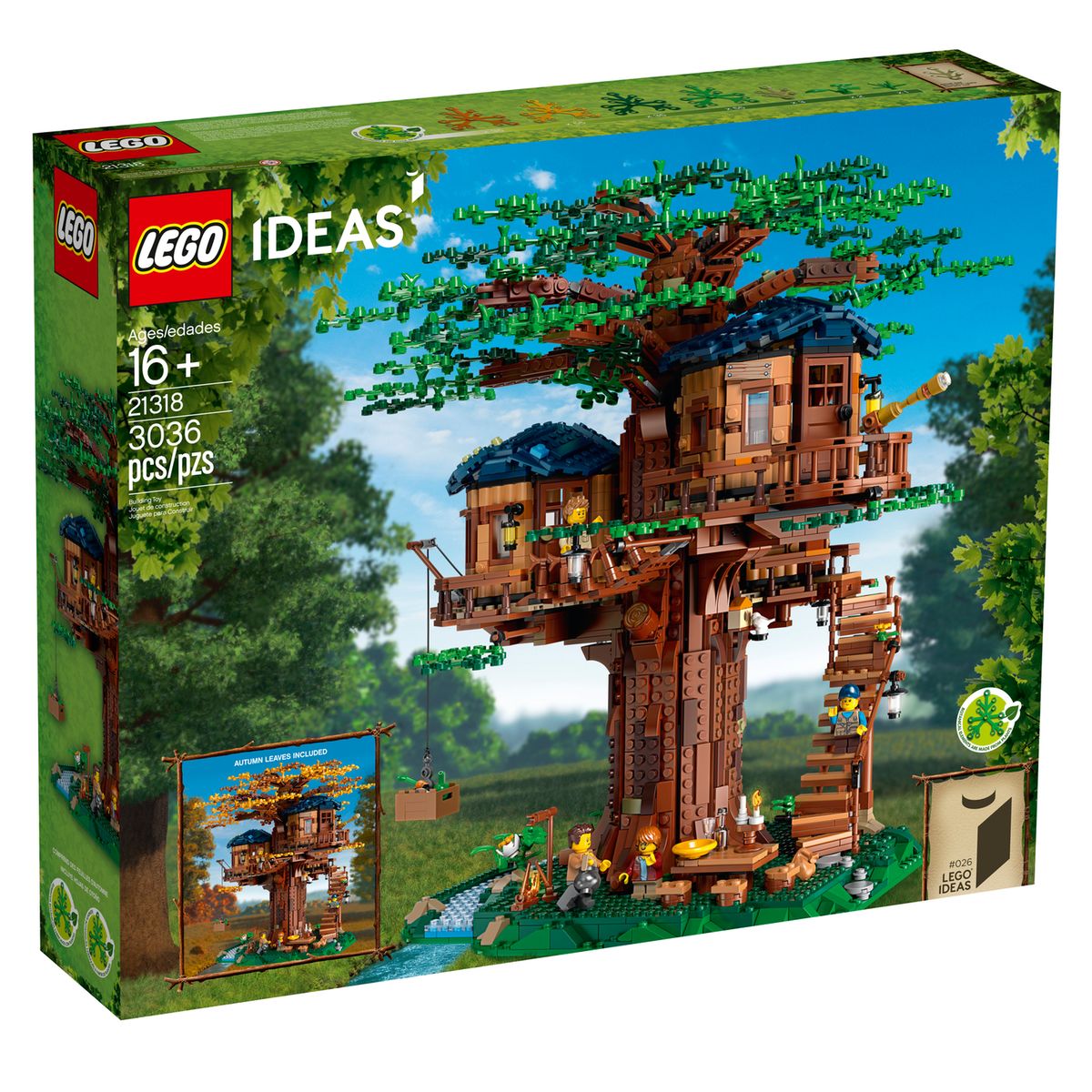 La cabane dans l'arbre Lego