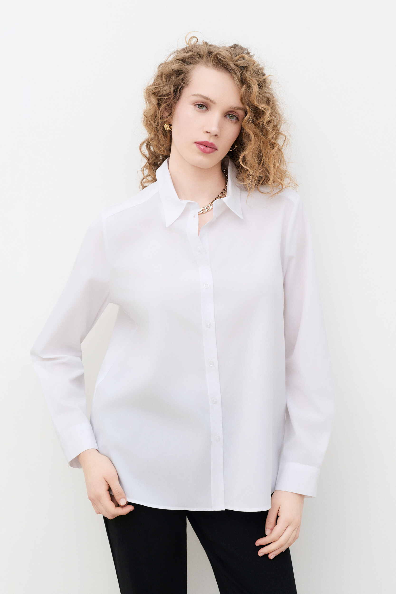 Chemise droite fermée BRENDA, CAROLL