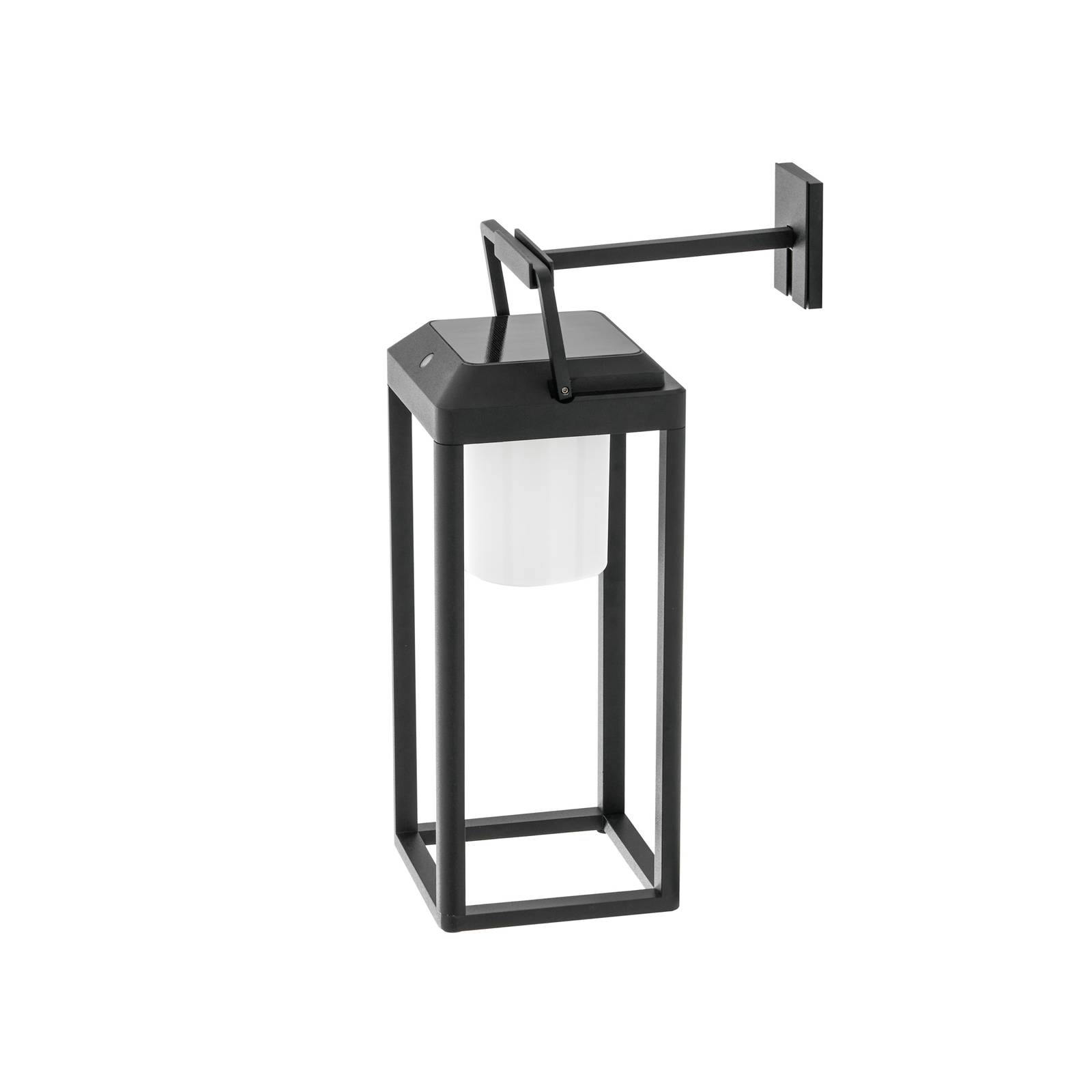 Lampe solaire extérieure en aluminiumLED, LUCANDE