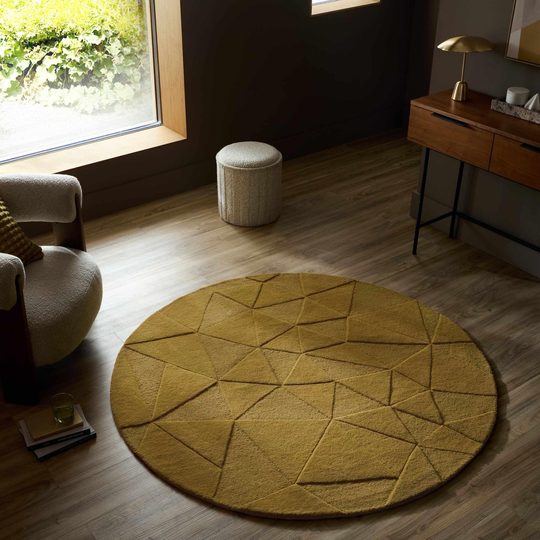 Tapis en laine rond SHARD, FLAIR RUGS