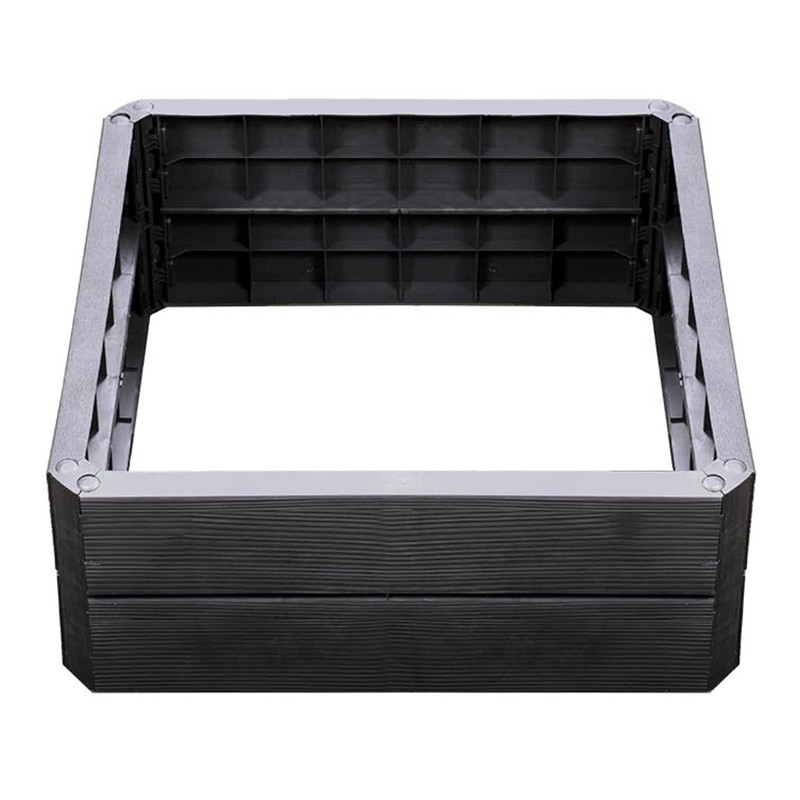Carré de potager rectangulaire hauteur modulable 25 cm, GARANTIA
