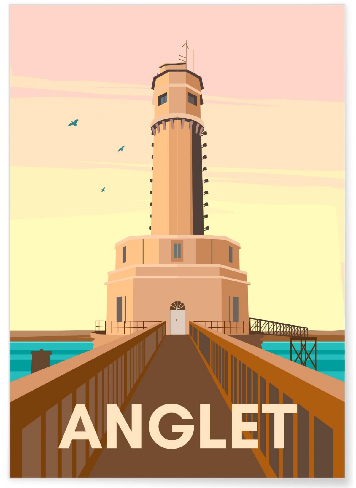 Affiche ville Anglet, L'AFFICHERIE