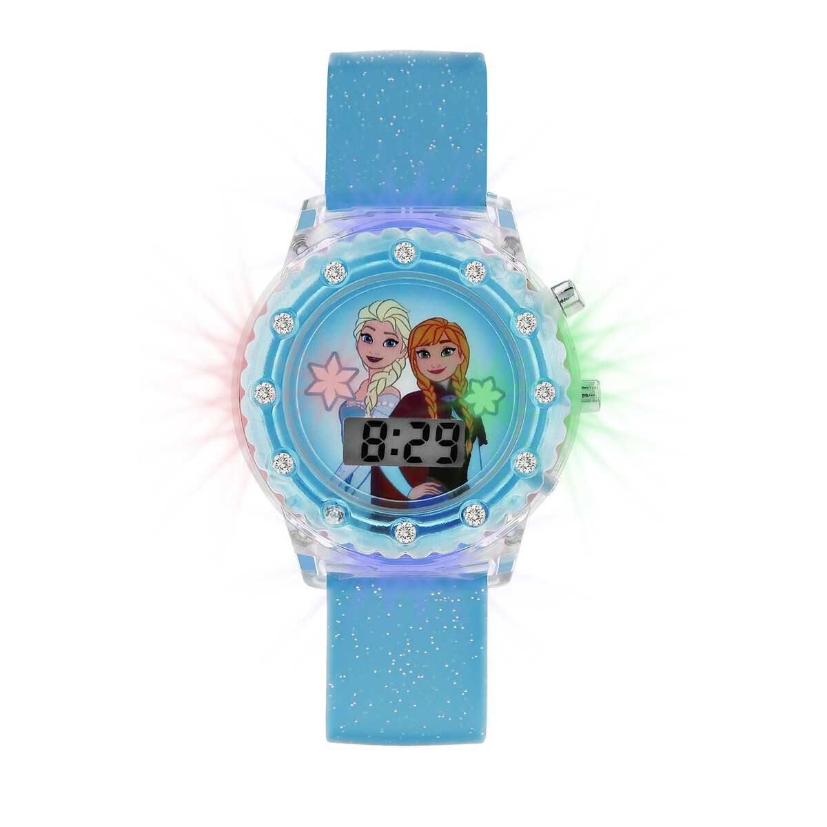 Light up digital outlet watch