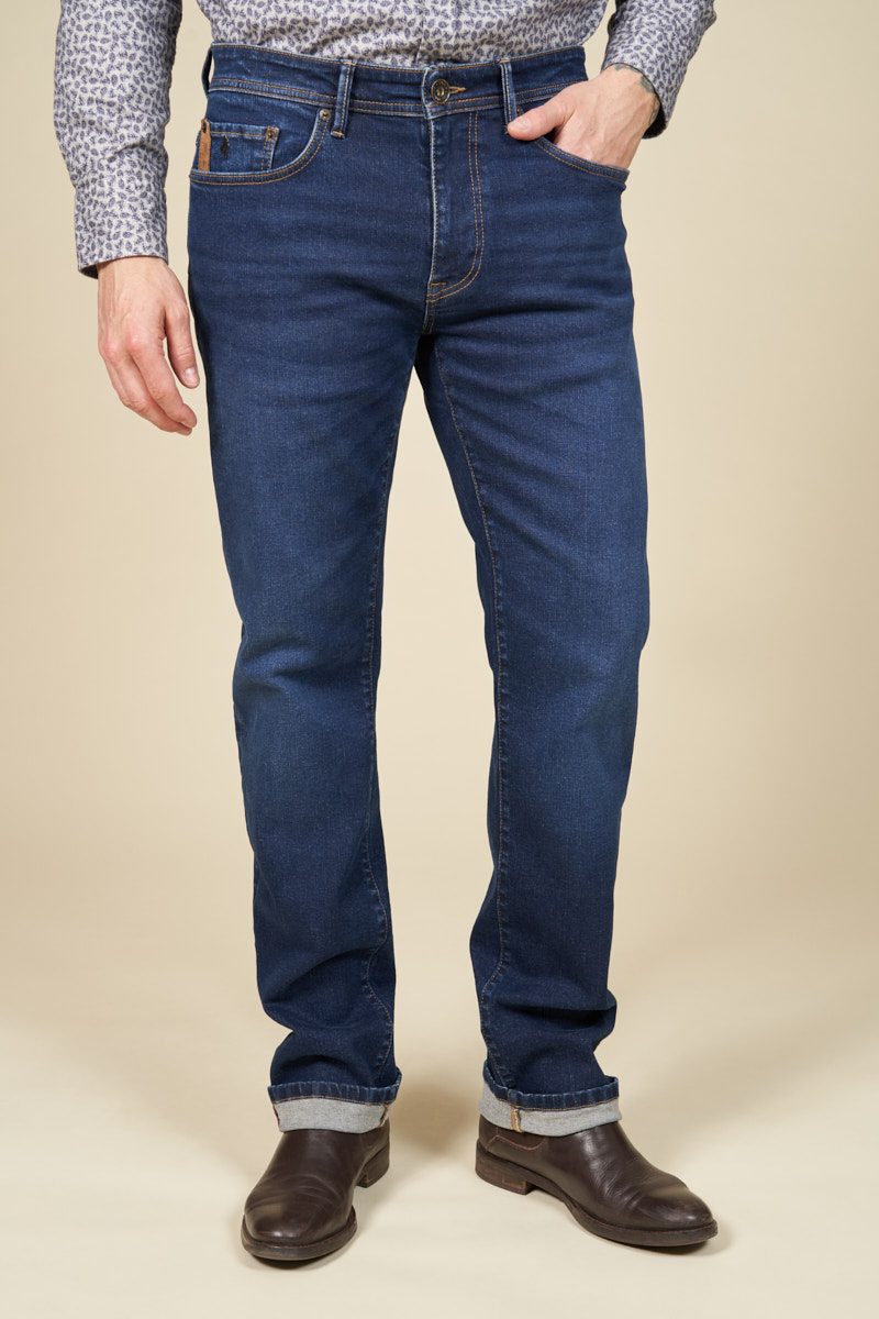 Jean stretch regular délavé, MCS