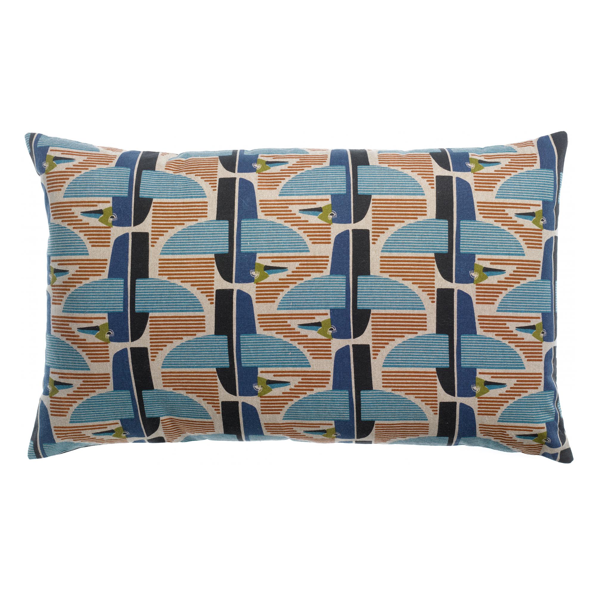 Coussin imprimé Farel, VIVARAISE