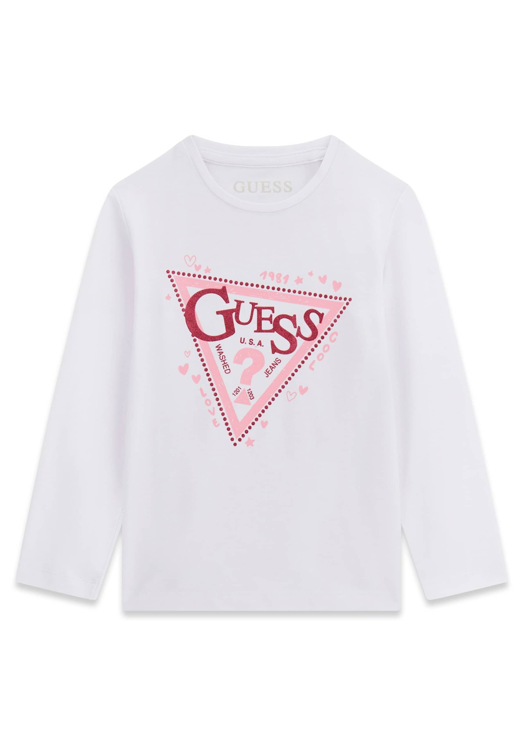 T-Shirt Avec Logo Triangle, GUESS KIDS