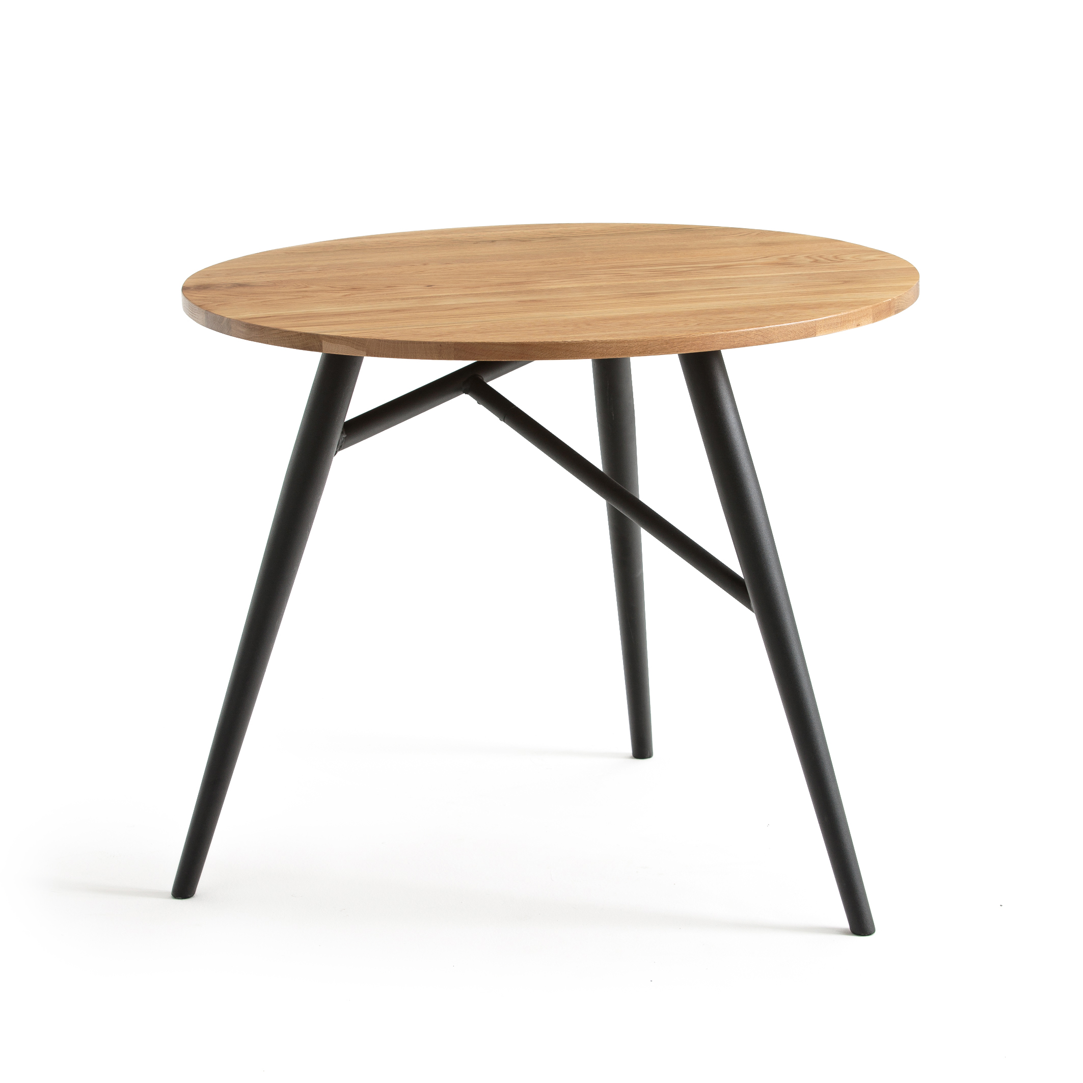 Cruseo Round Oak Dining Table Seats 3, Round Oak Dining Table Seats 6