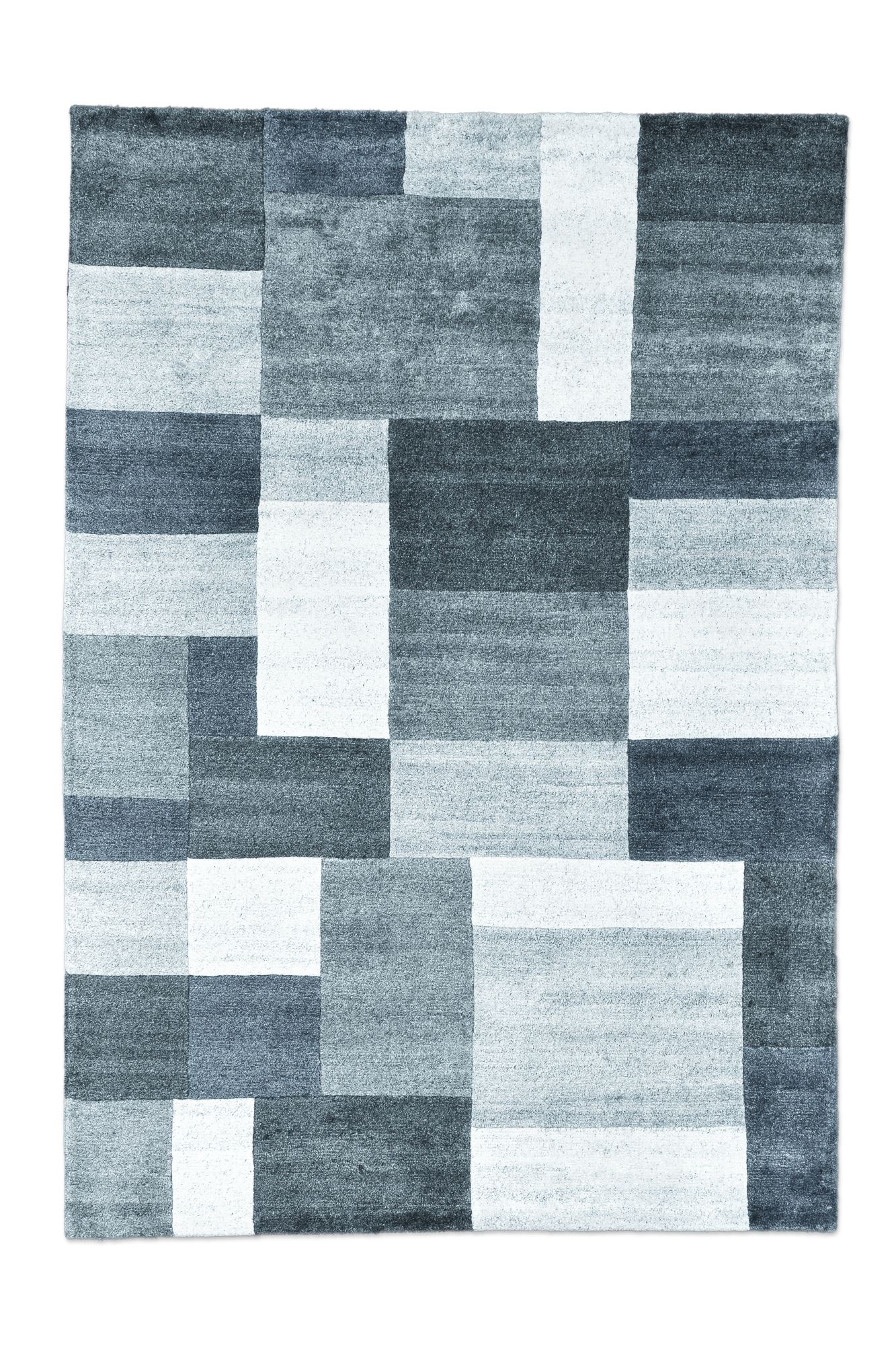 Tapis Cologne Luxury noué main en viscose, THEKO
