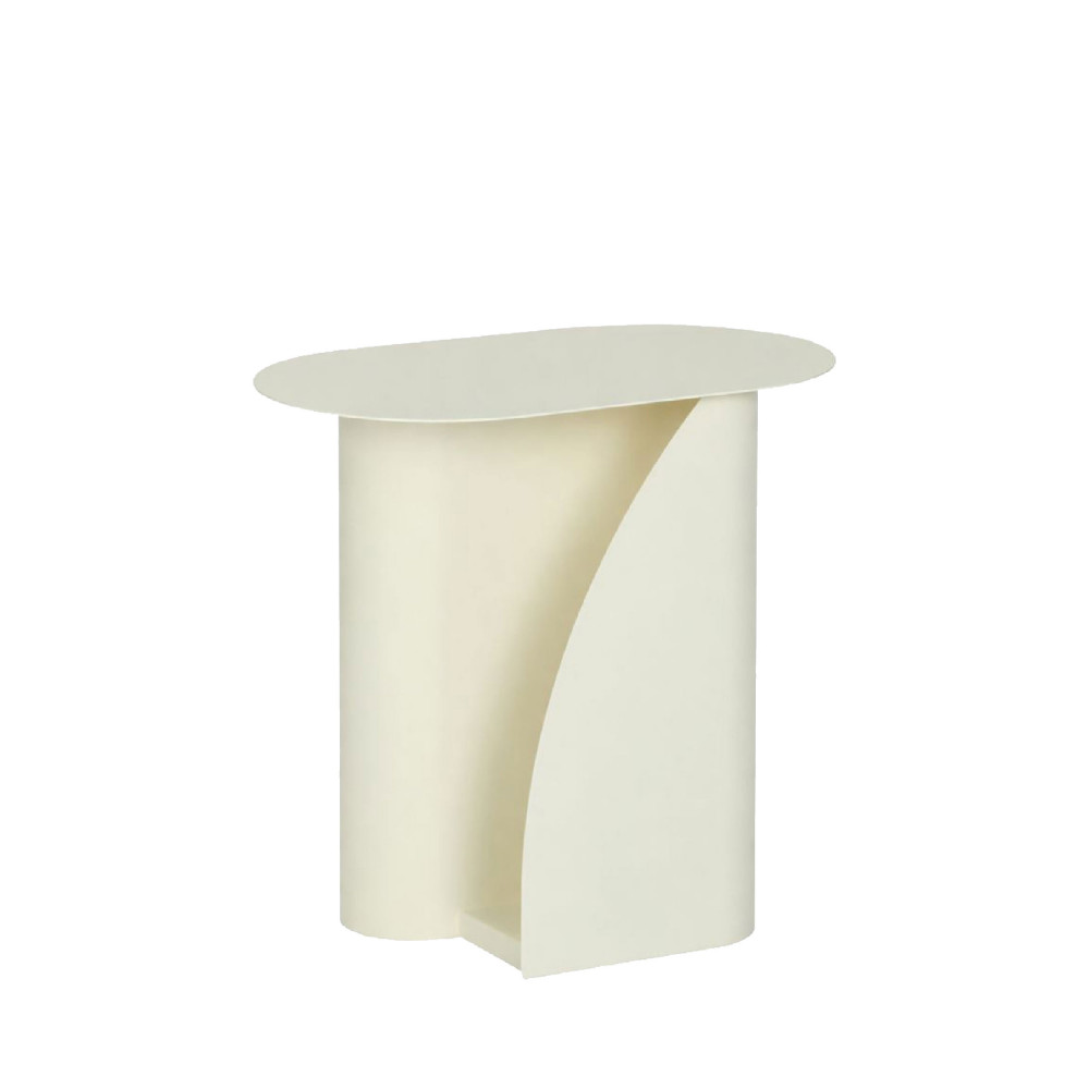 Table d'appoint en métal  H47cm- WAVE, DRAWER