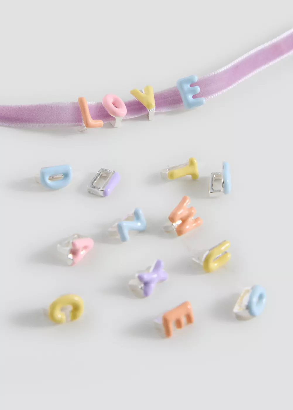 Collier ras-de-cou lettres, MANGO KIDS