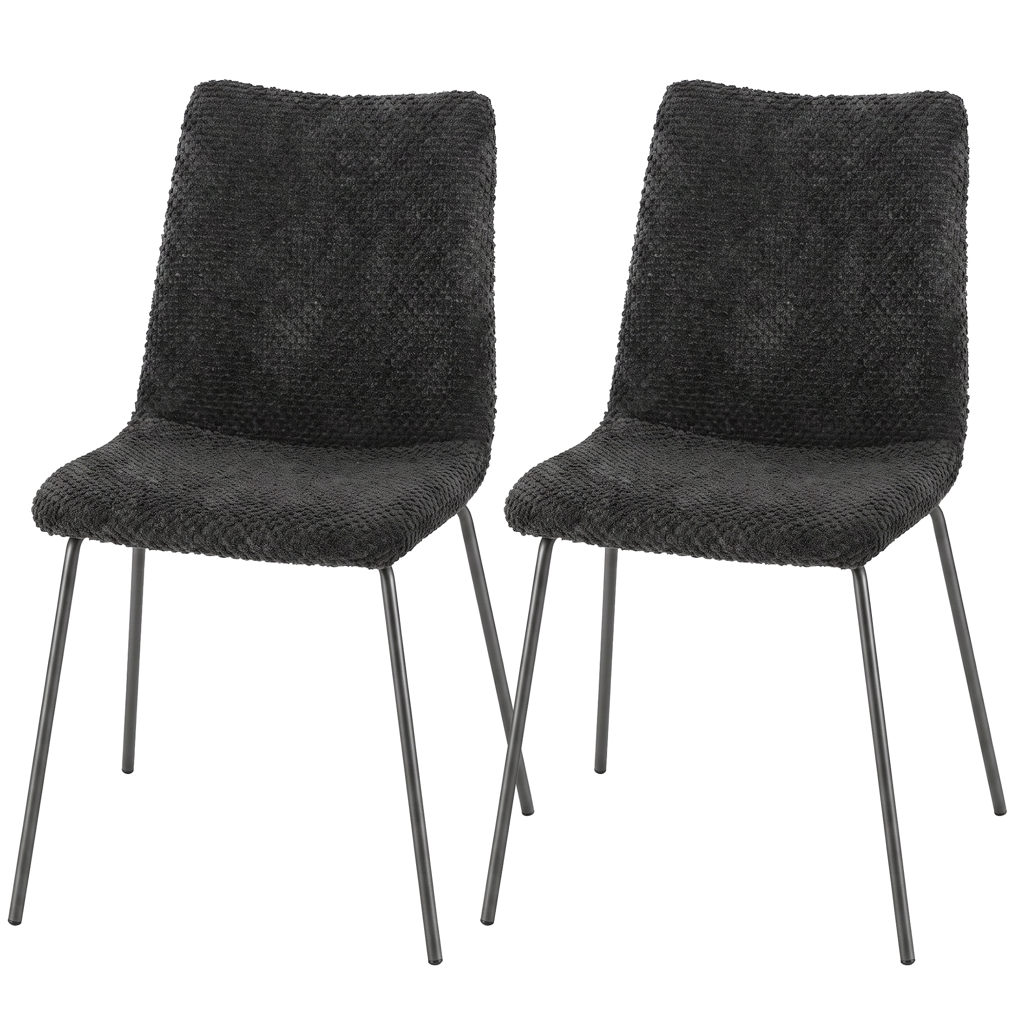 Chaise de salle à manger Velours (100 %, HOMCOM