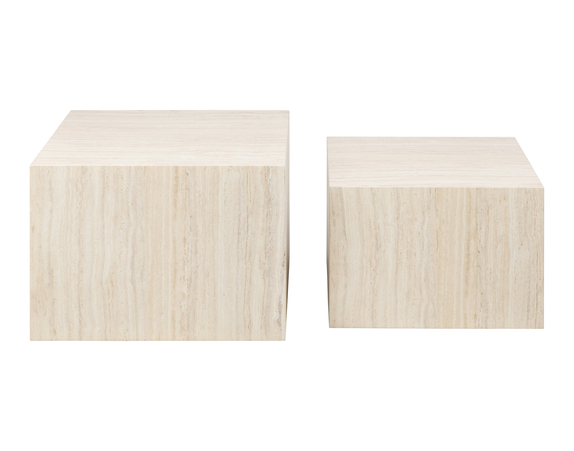 Lot de deux Tables basses - PUEBLO, BEST MOBILIER
