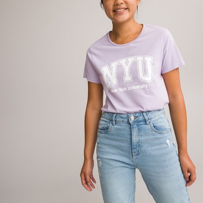 T-shirt met korte mouwen 10 - 18 jaar NEW YORK UNIVERSITY