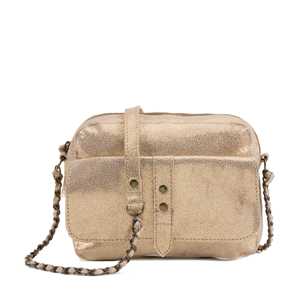 Janni Leather Shoulder Bag