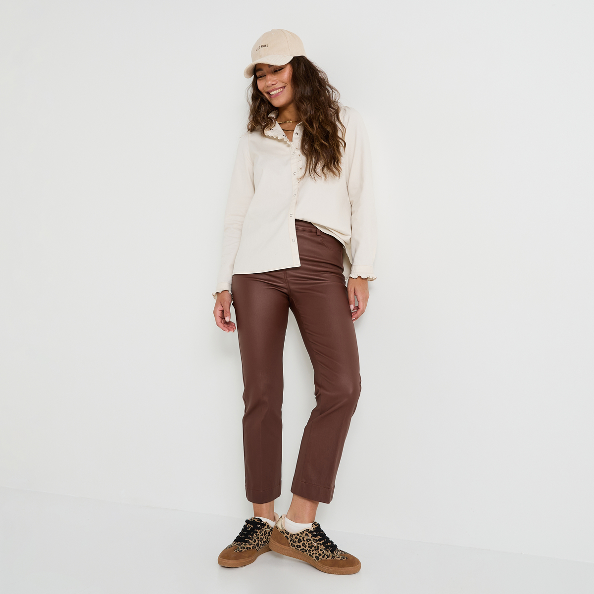 Jean bootcut raccourci TROPEZ RB02, GRAIN DE MALICE