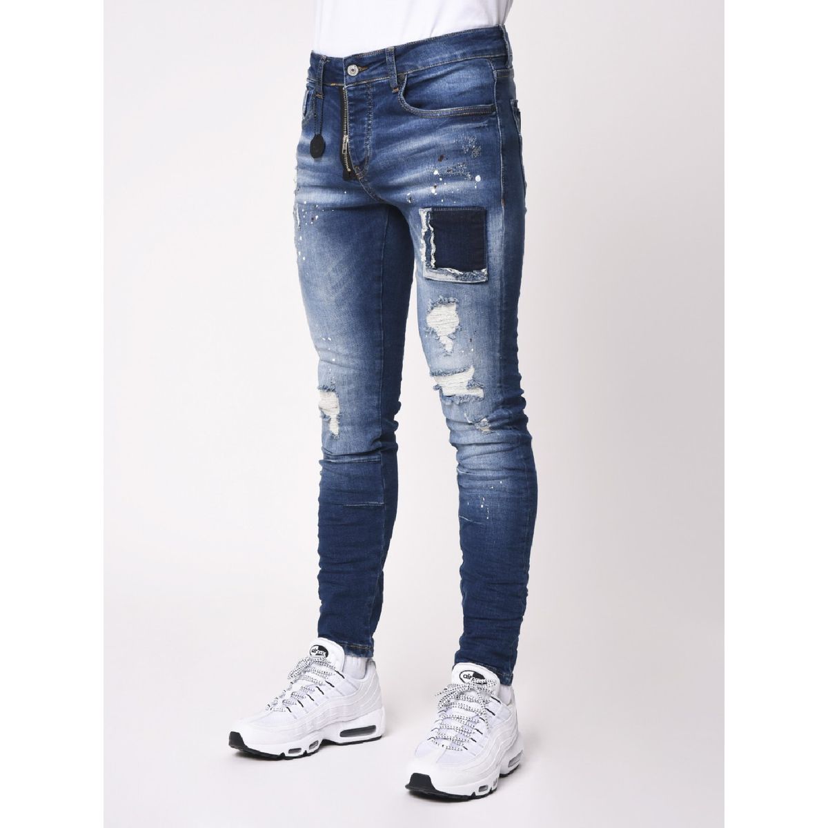 Jean skinny tachet bleu Project X La Redoute