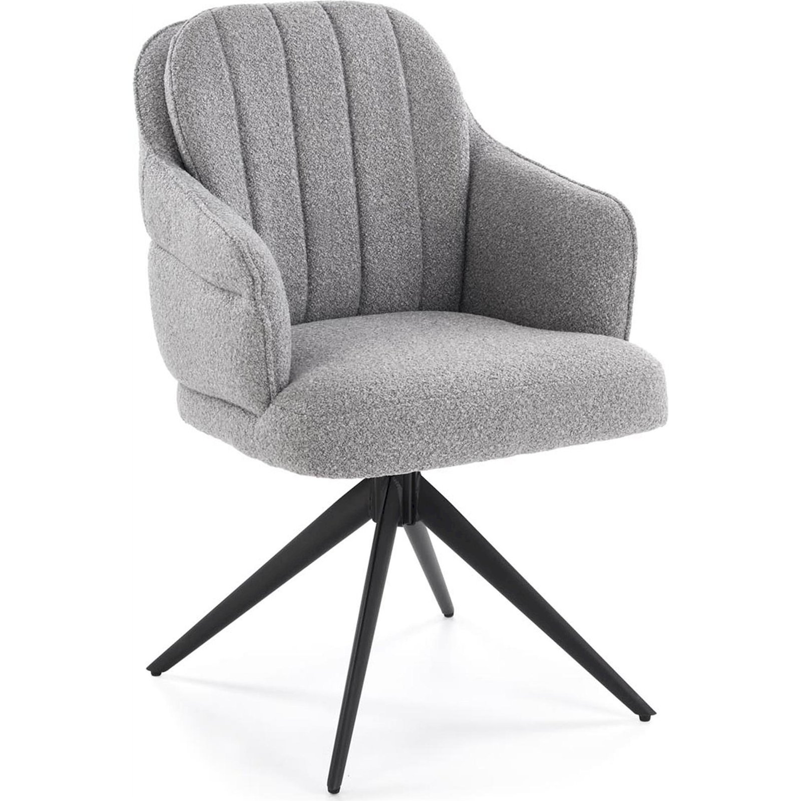Chaise pivotante tapissée avec accoudoirs, RECOLLECTION
