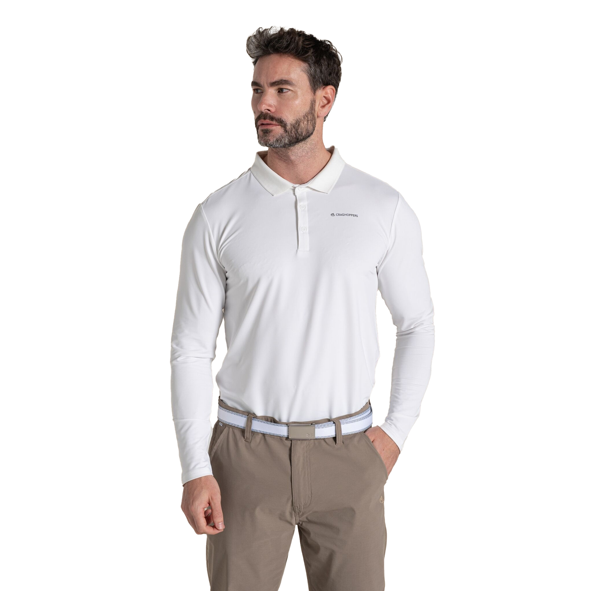 Polo de golf manches longues BRAMSHAW, CRAGHOPPERS
