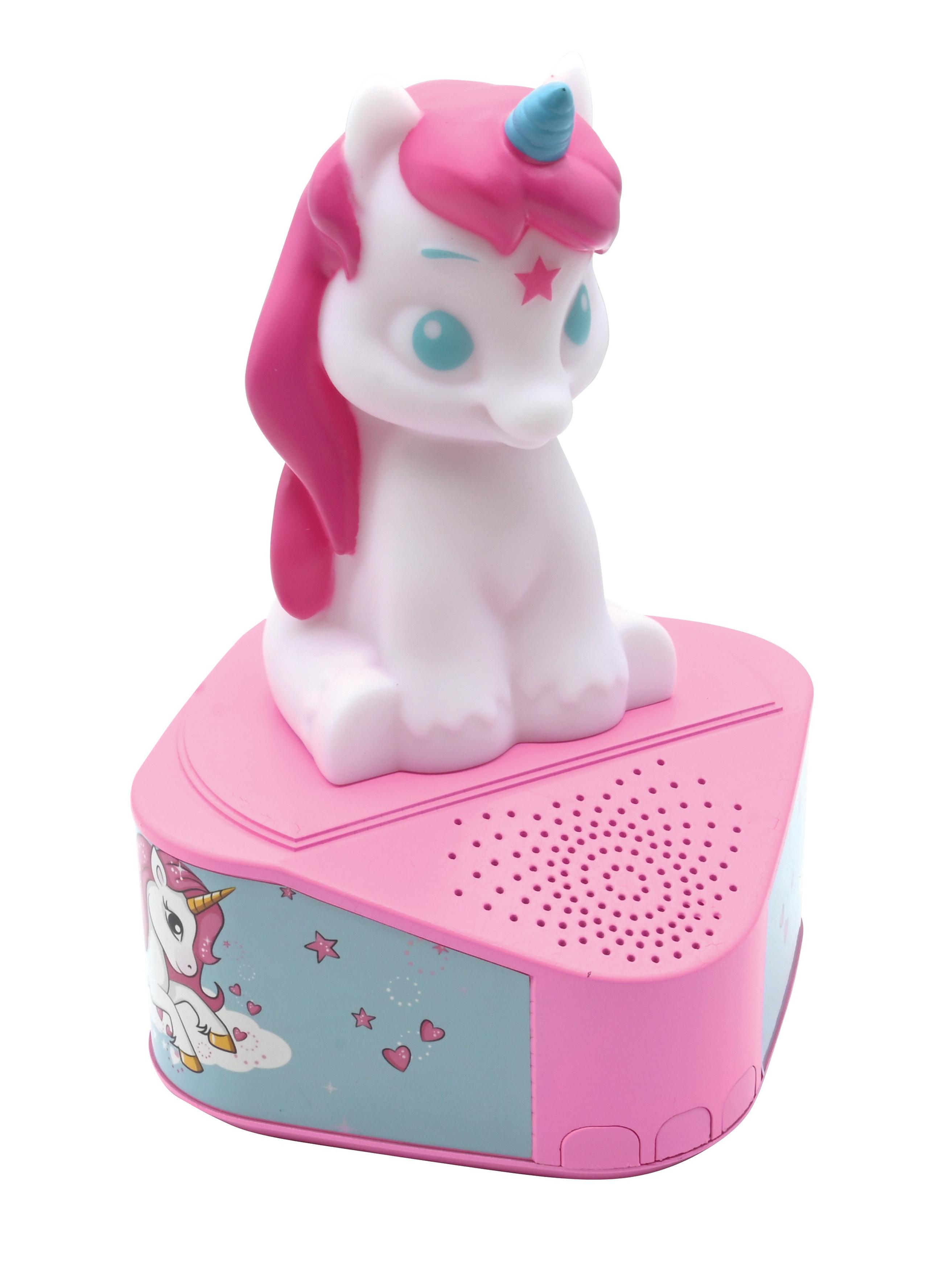 Enceinte Bluetooth avec figurine lumineuse Licorne, LEXIBOOK