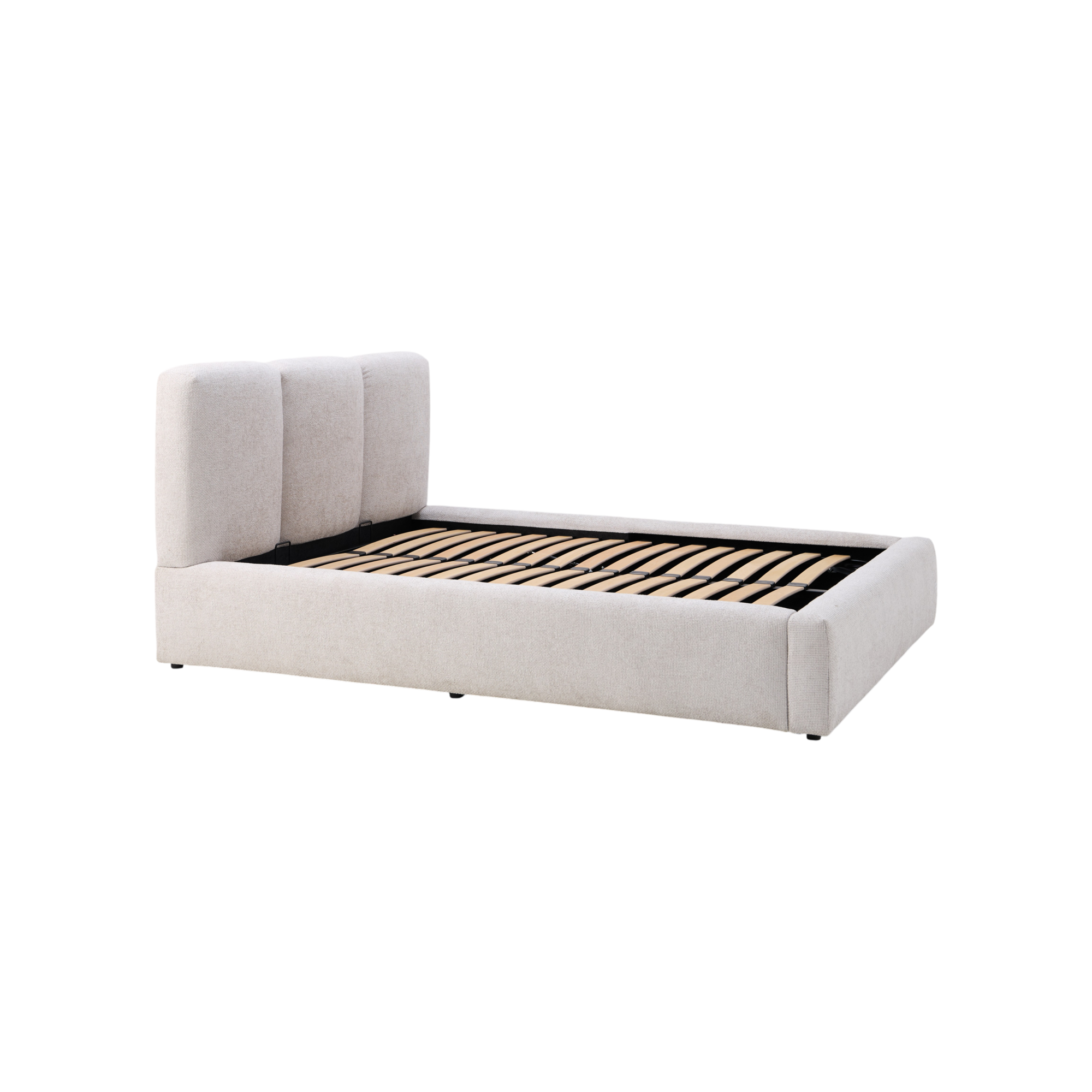 Lit coffre tissu - PANDORA, CAMIF