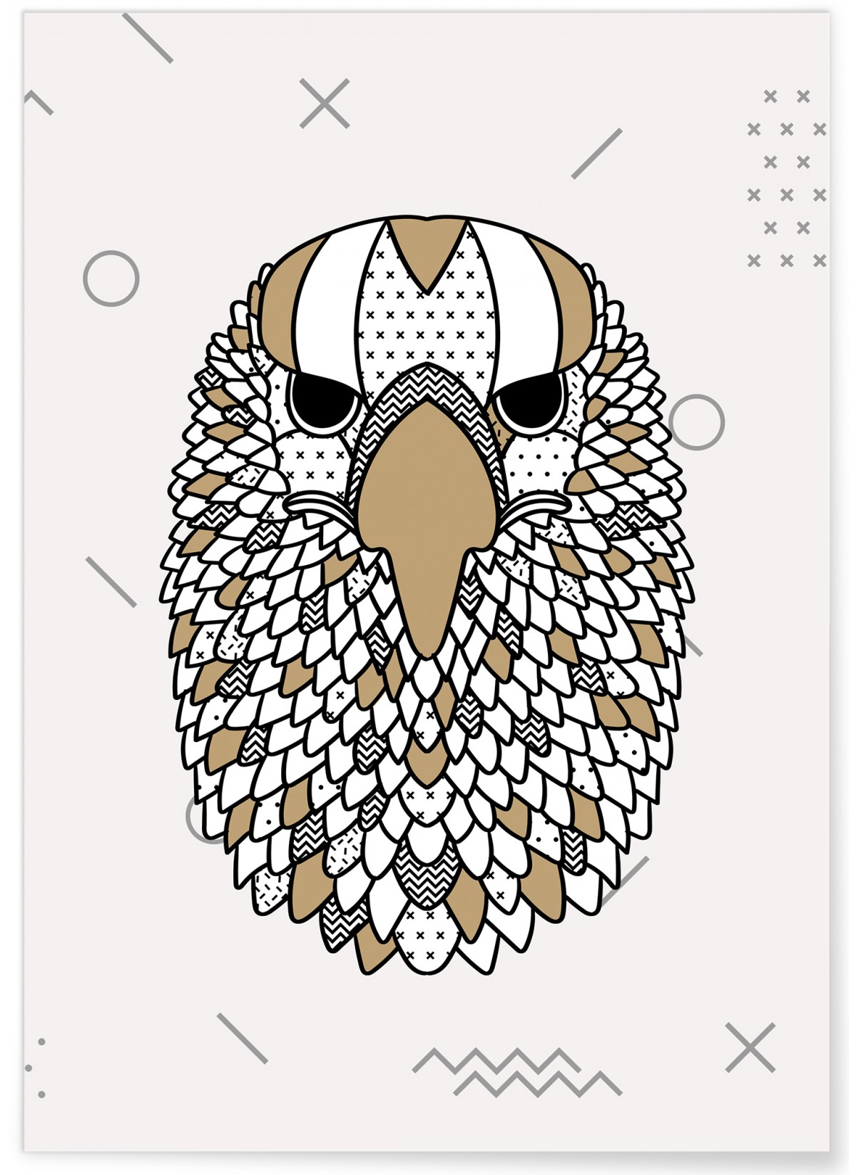 Affiche Aigle scandinave, L'AFFICHERIE