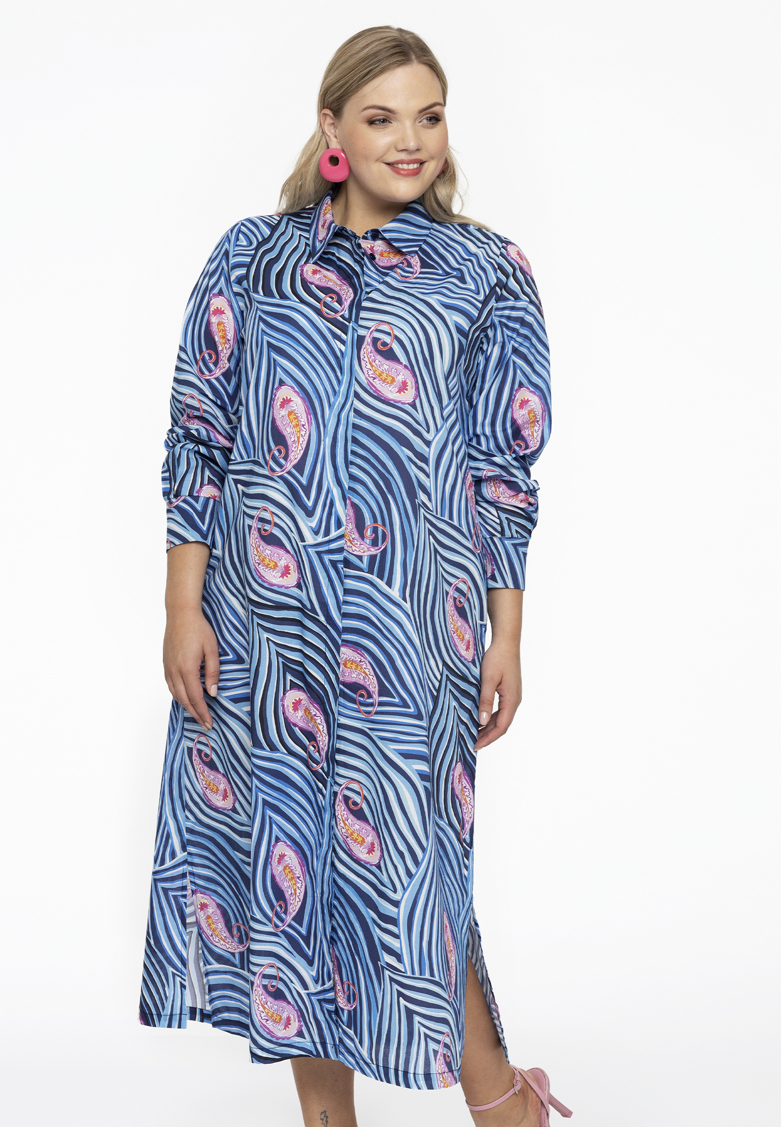 Chemise imprimée paisley, YOEK
