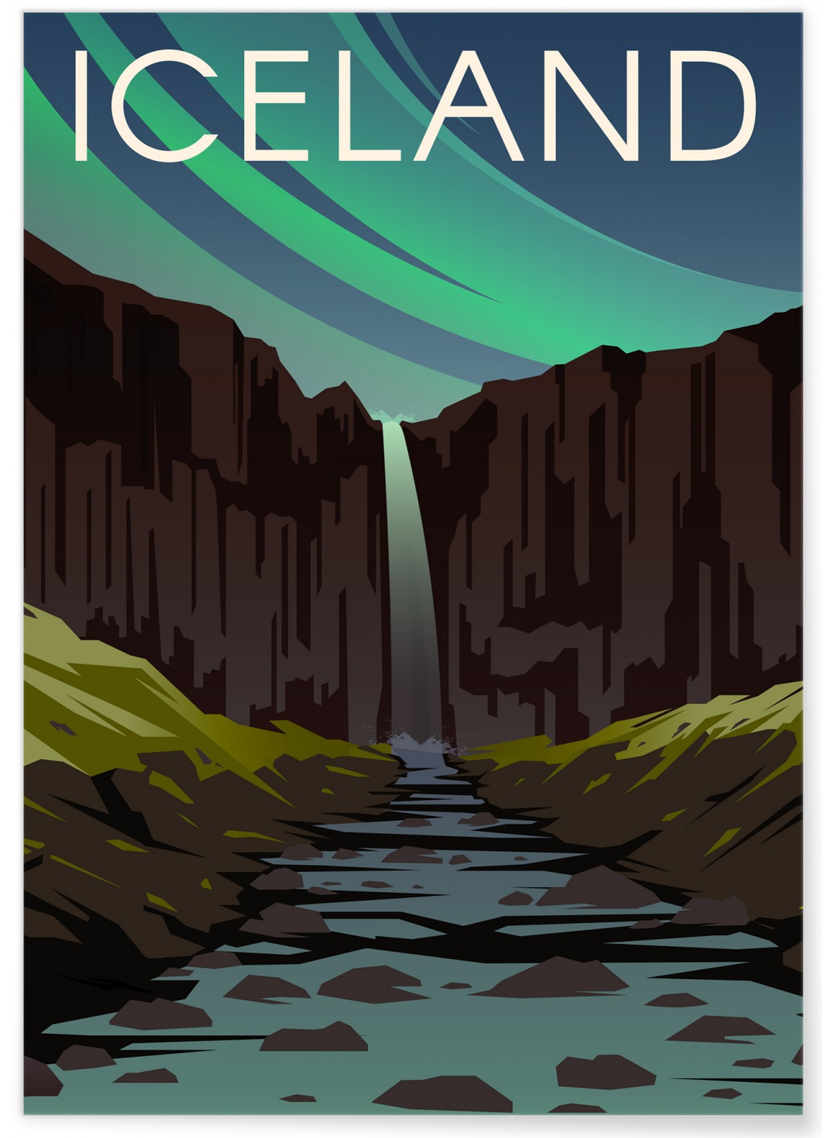 Poster Islande, L'AFFICHERIE