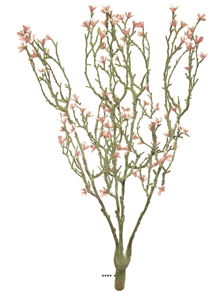 Jasmin artificiel en branche, 4 ramures, H, ARTIFICIELLES
