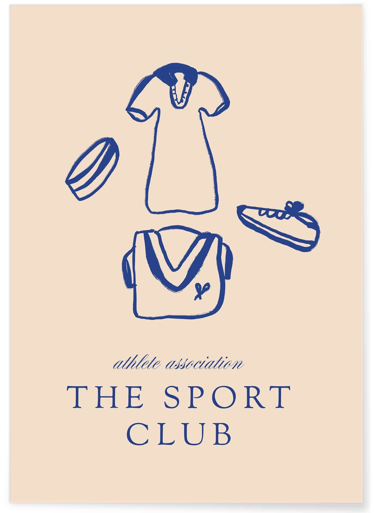 Affiche Tennis Club : The Sport Club, L'AFFICHERIE