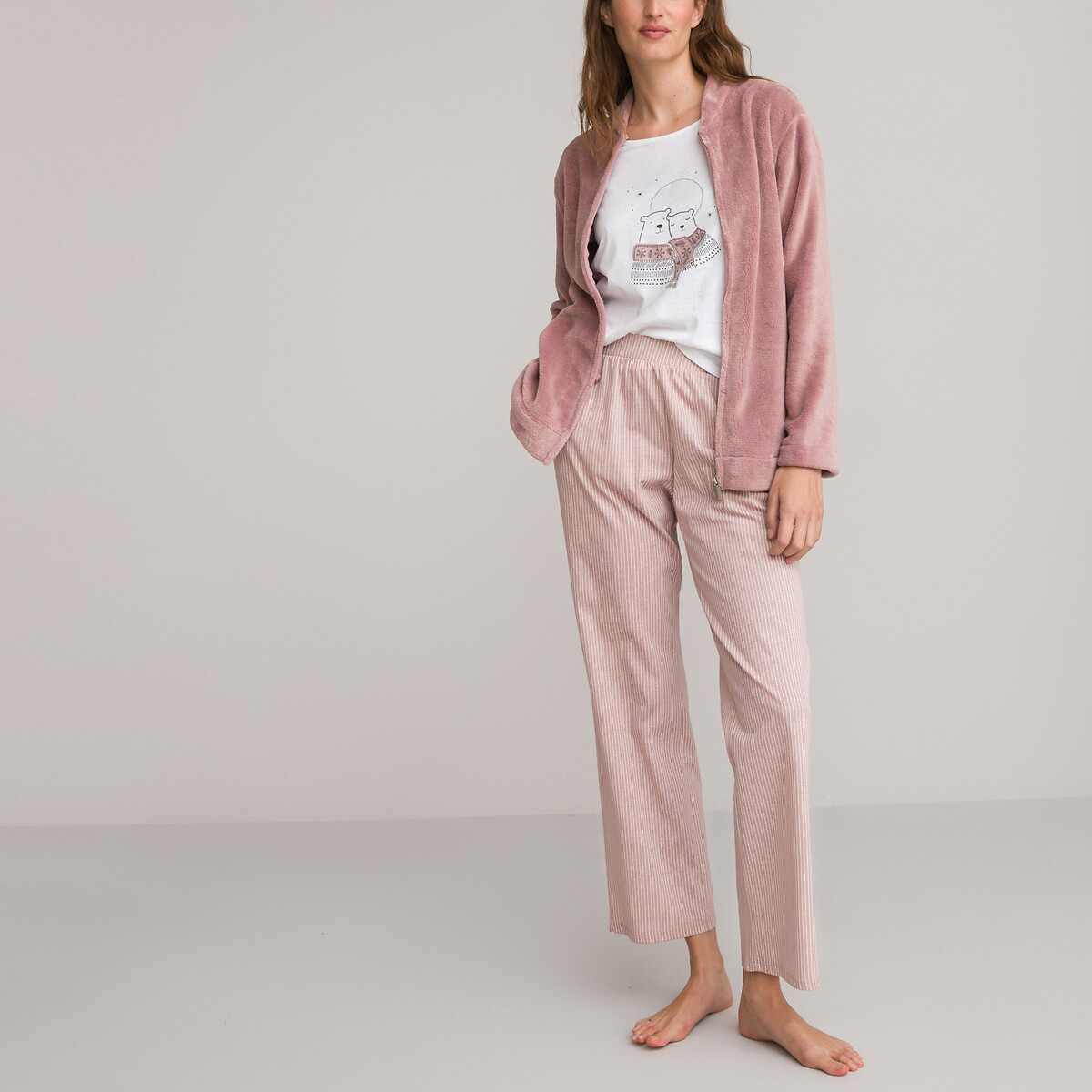 3-Piece Pyjama Set in Cotton