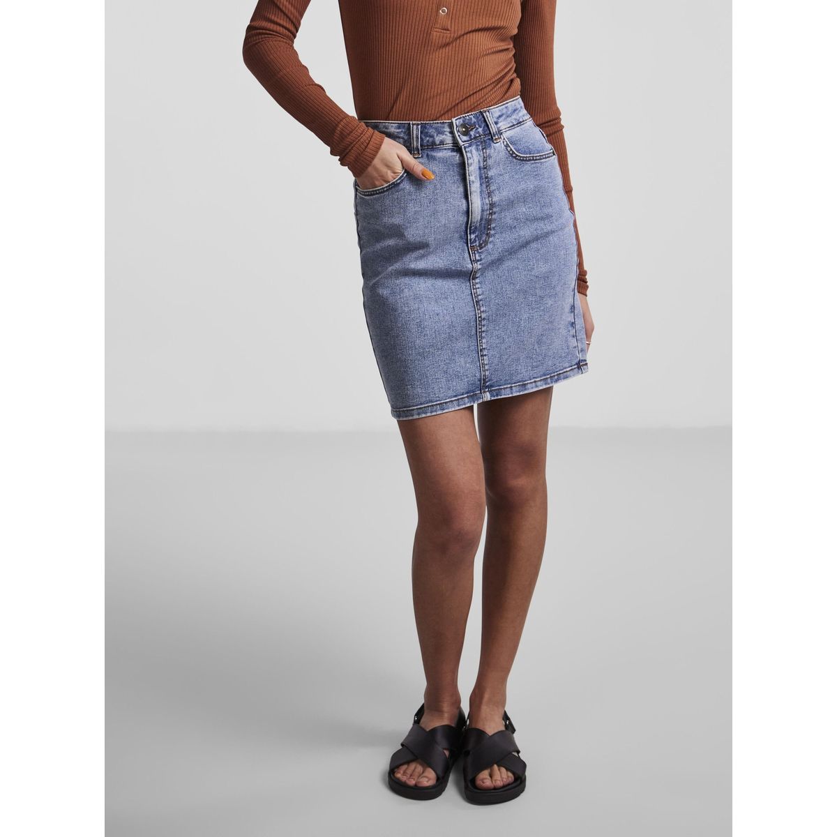 Jupe jean best sale la redoute