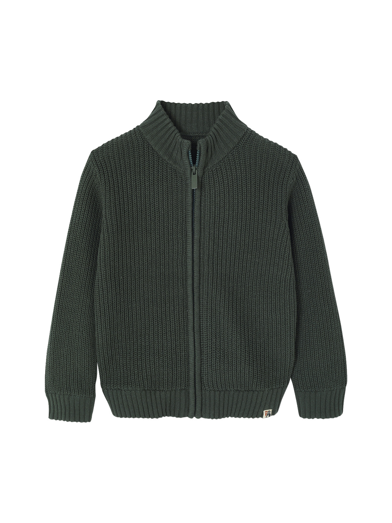 Gilet Col Montant Manches Longues, VERTBAUDET