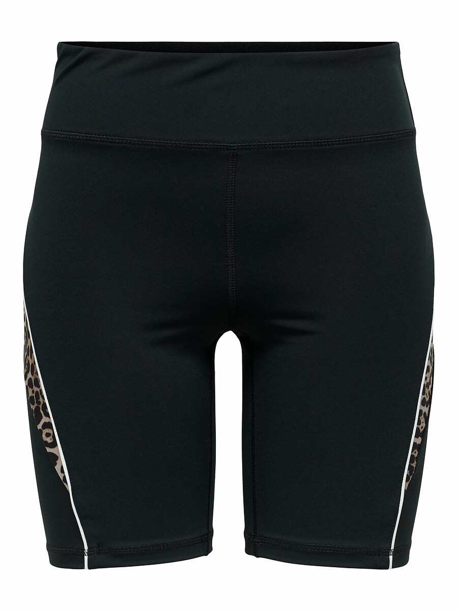 Short cycliste sport Mila détail imprimé léopard, ONLY PLAY