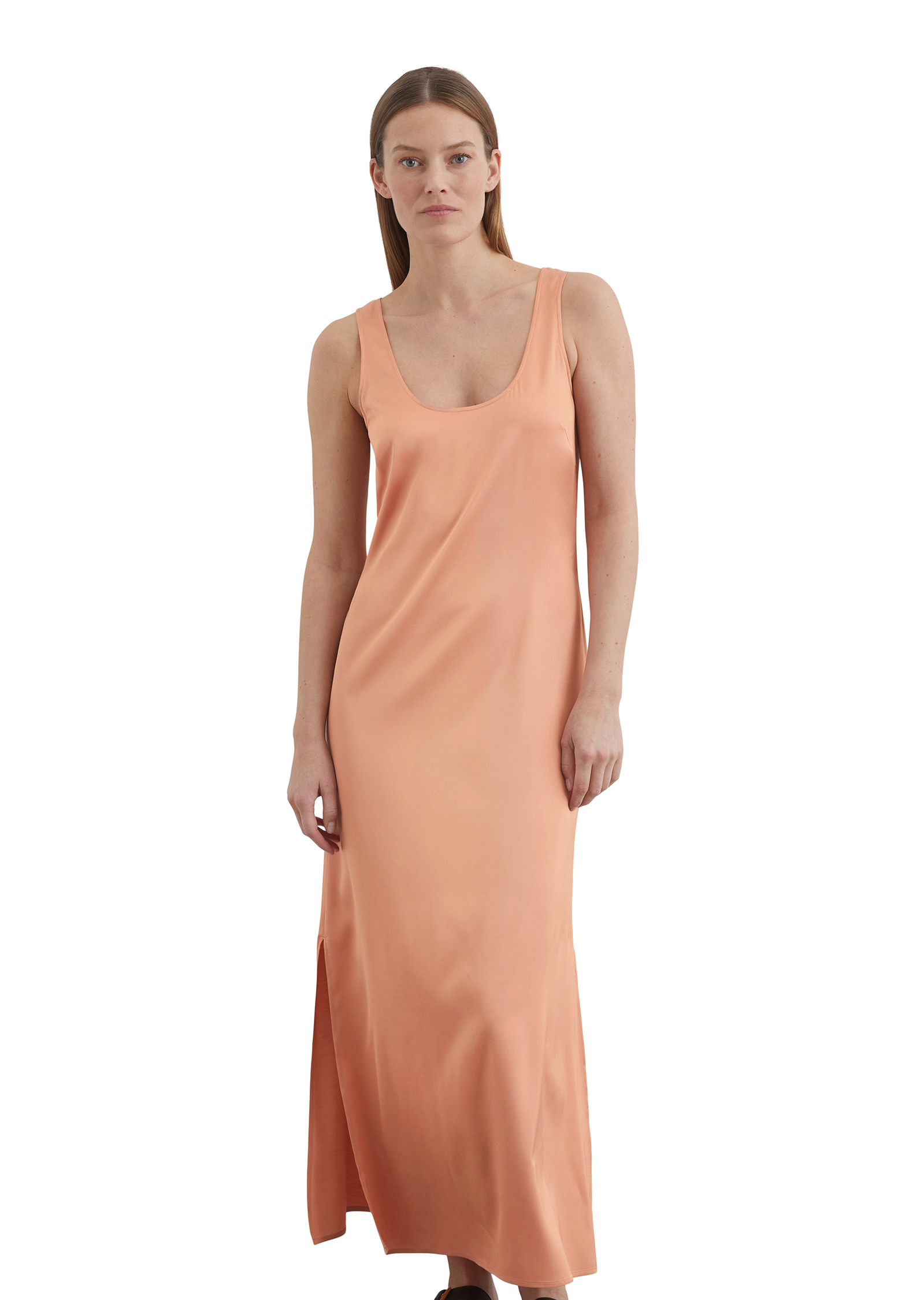Robe en satin regular en viscose stretch, MARC O'POLO