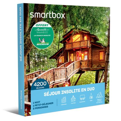 Séjours insolite en duo MICHELIN - SMARTBOX - Coffret Cadeau Séjour SMARTBOX