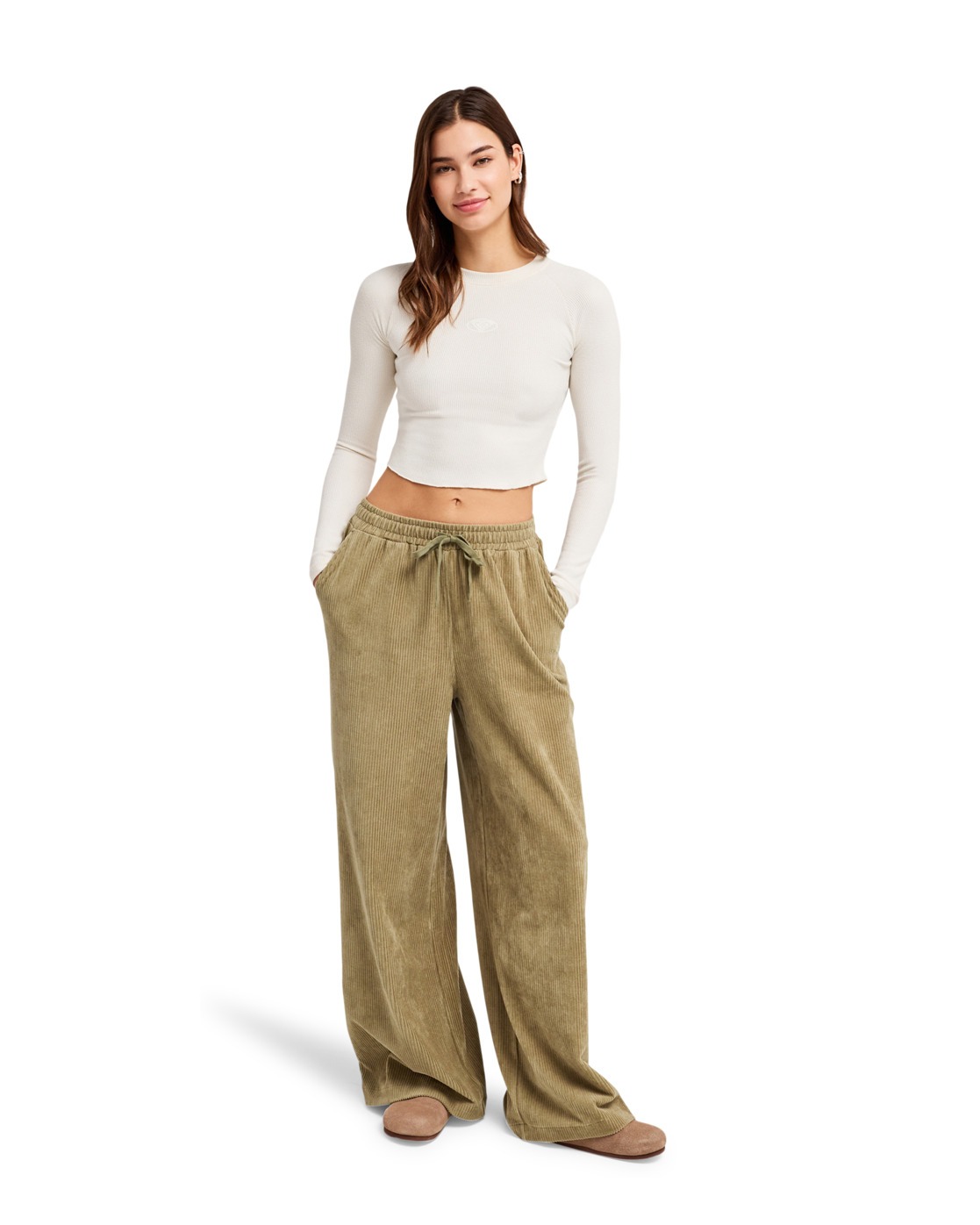 Easy Wear/Coupe confortable - Pantalon en velours côtelé LEKEITIO KNIT., ROXY