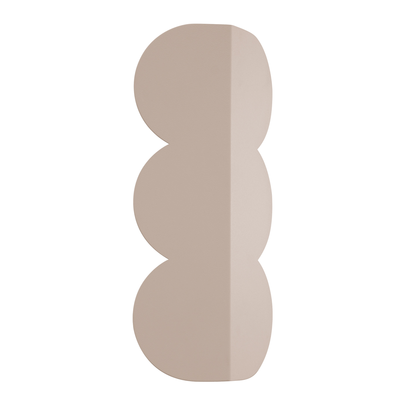 Applique murale Aluminium Taupe G9 2 Biscuit, EDEN
