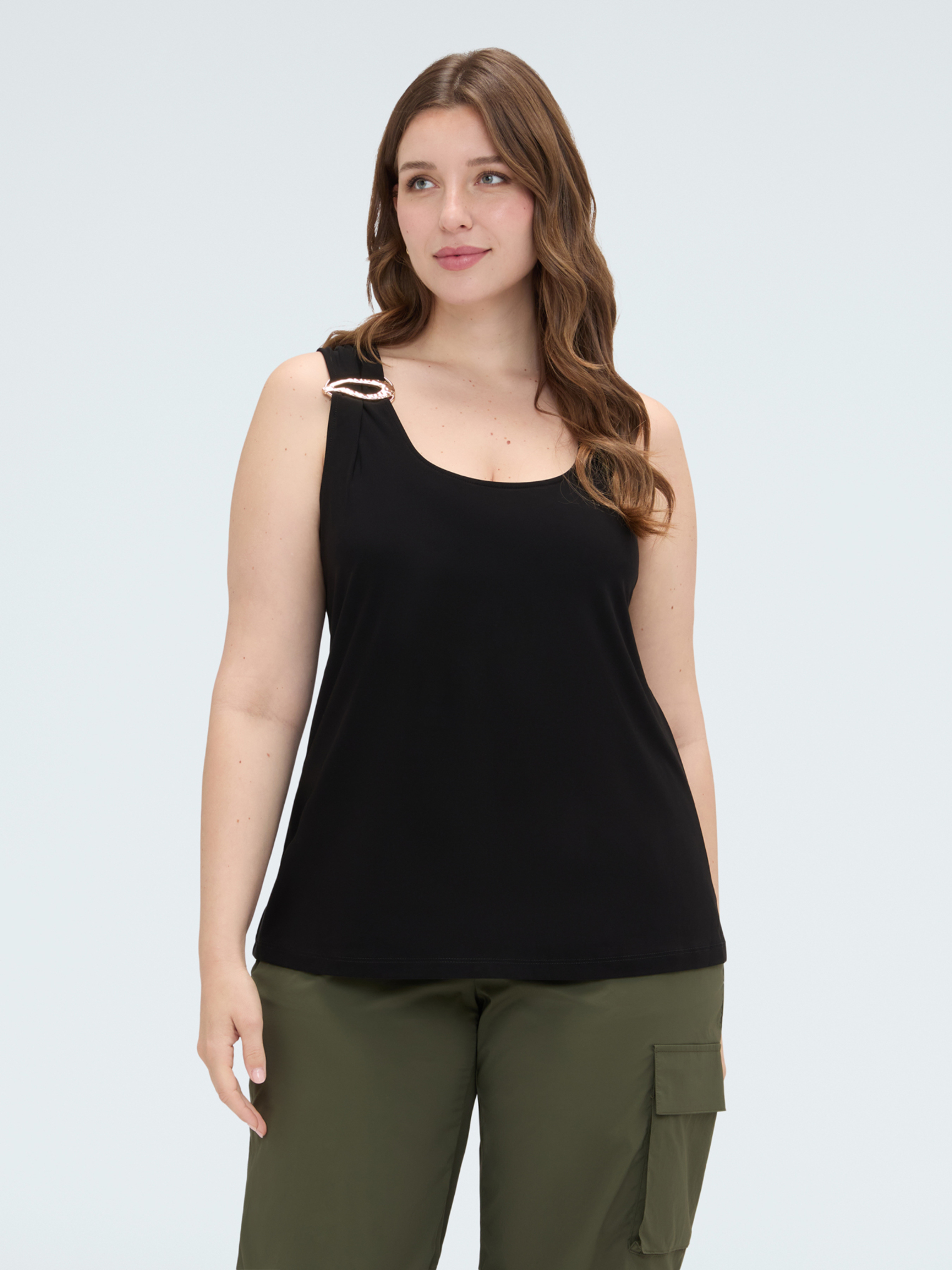 Top avec application bijou, FIORELLA RUBINO