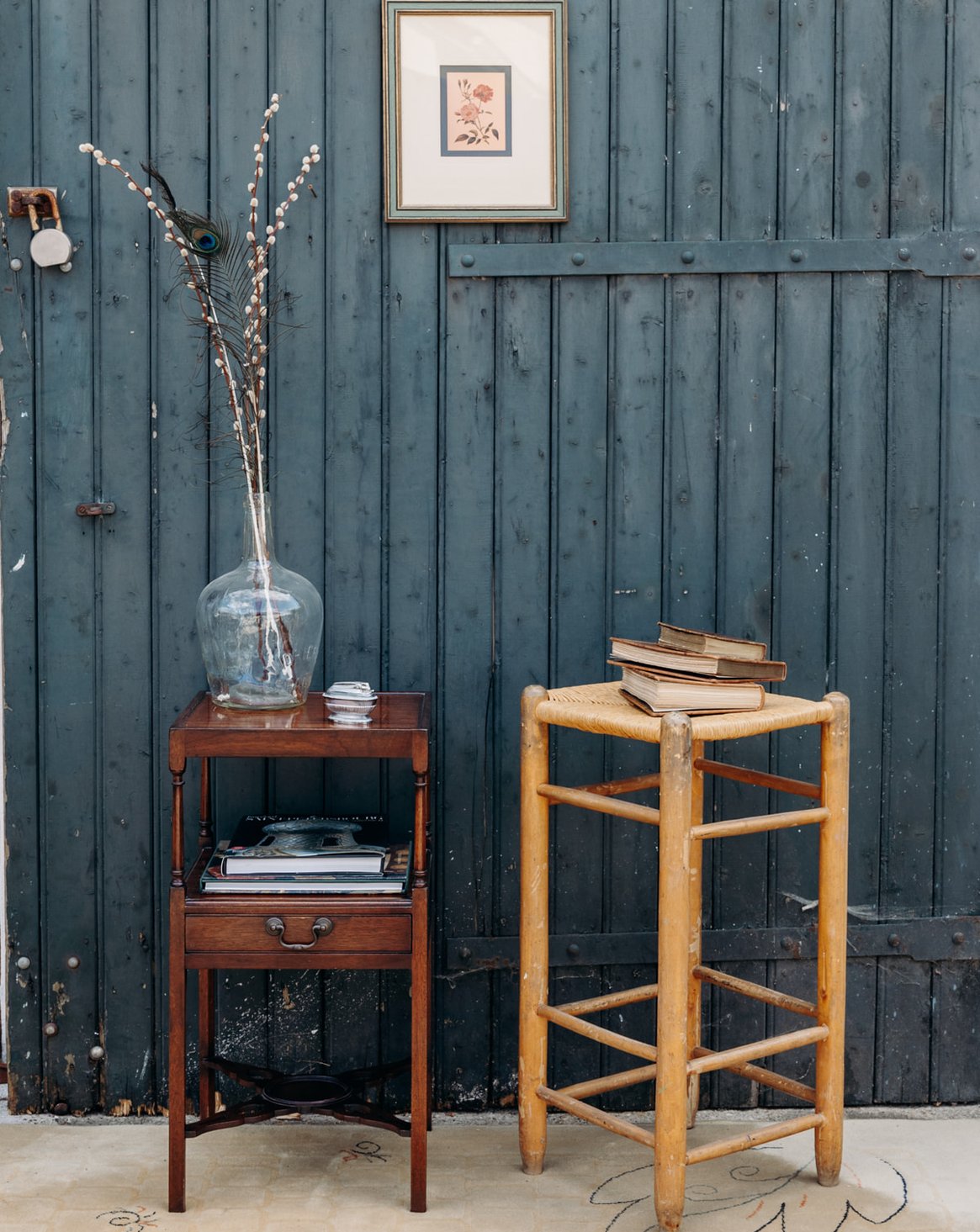 Table d'appoint en bois Francine N°338 - Bon état, DEBONGOUT