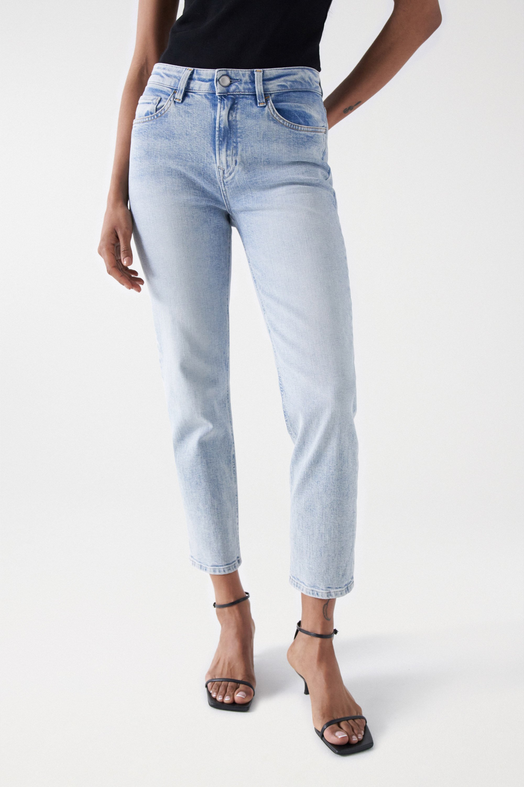 JEAN TRUE CROPPED SLIM, SALSA JEANS