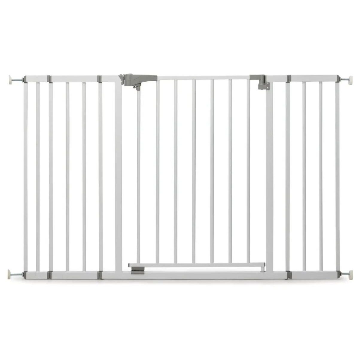 Barrière de porte à pression 4712 métal 81,5 à 90 cm - sans perçage, blanc, GEUTHER