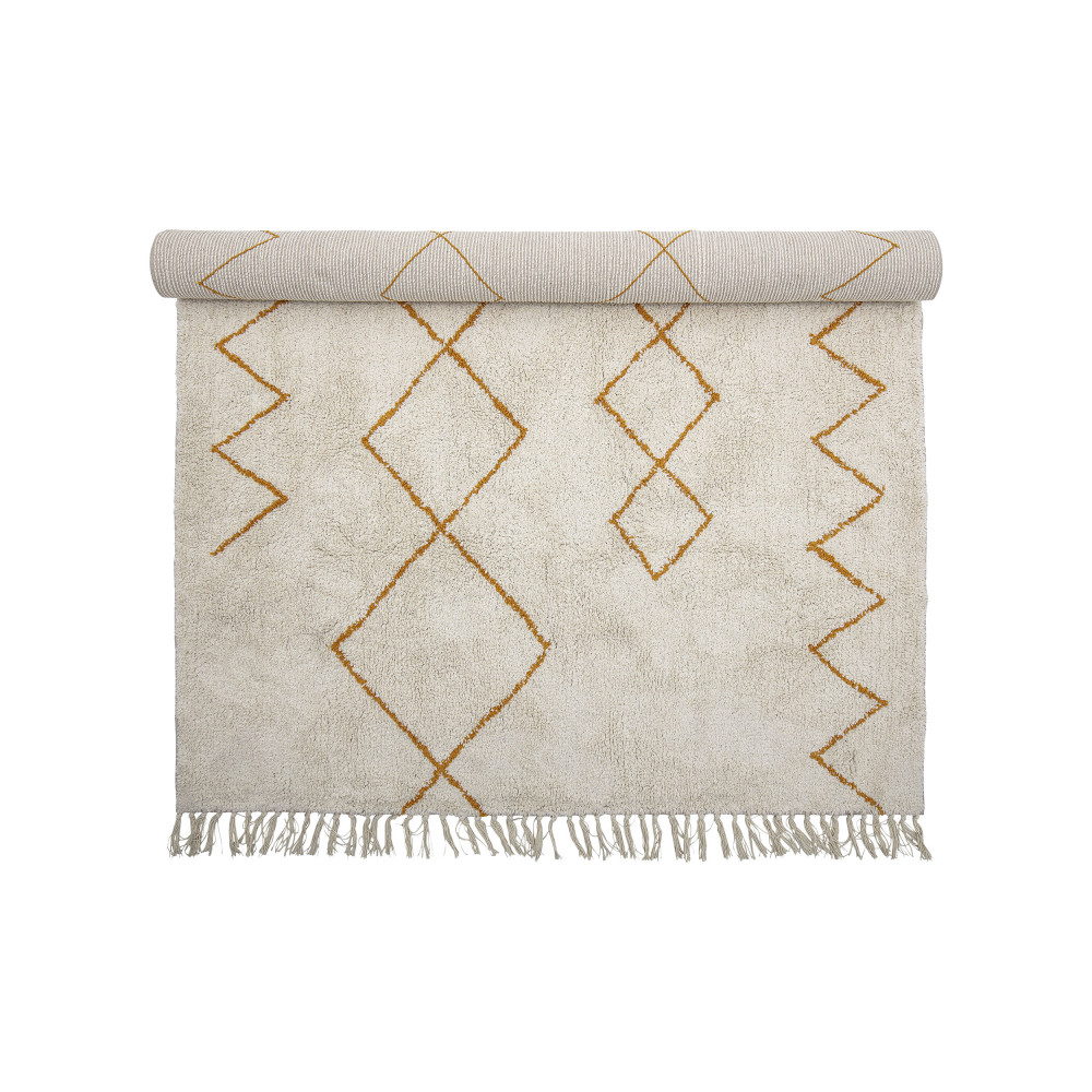 Tapis à franges d'inspiration berbère - Huso, BLOOMINGVILLE