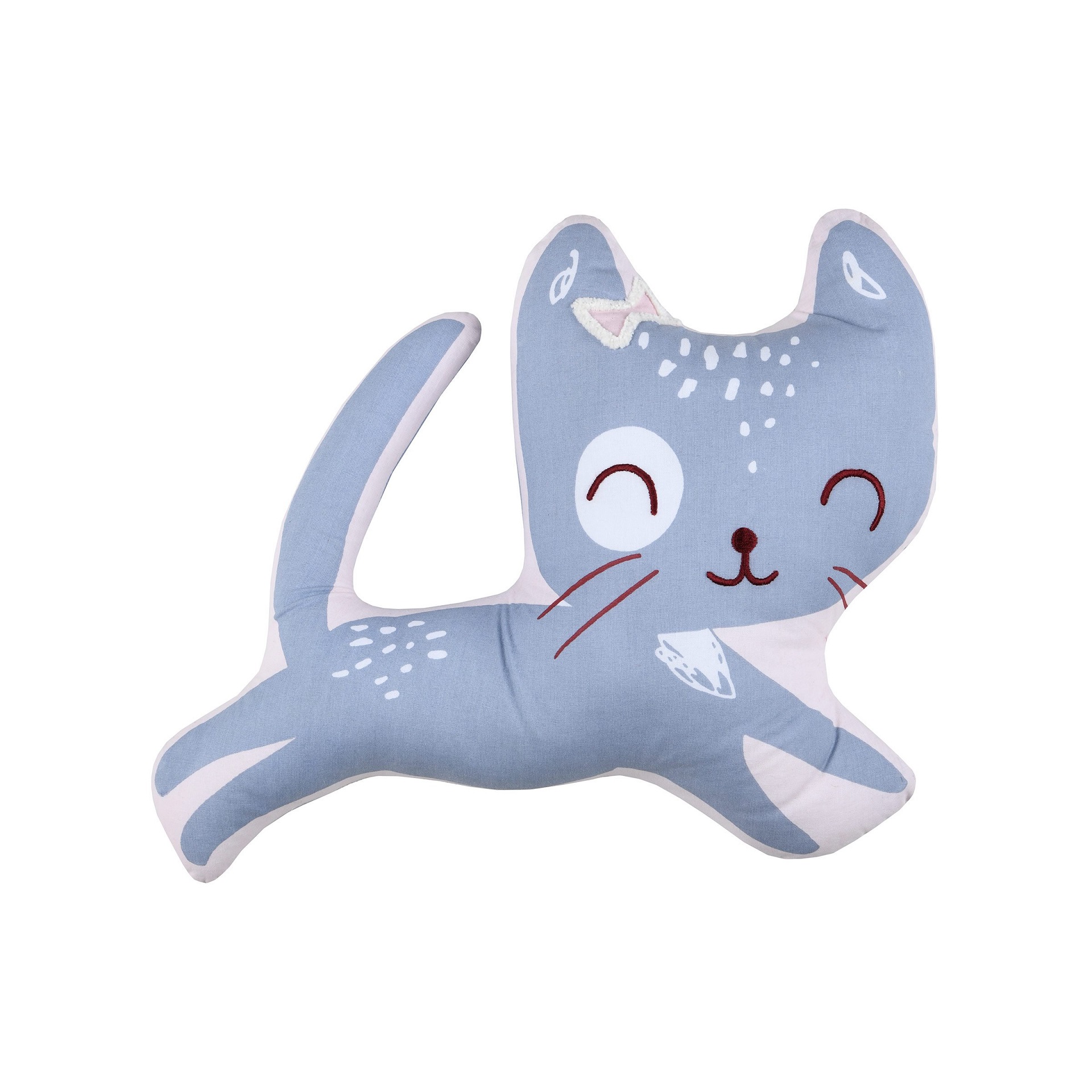 Coussin Zoeline forme de chat, EDEN