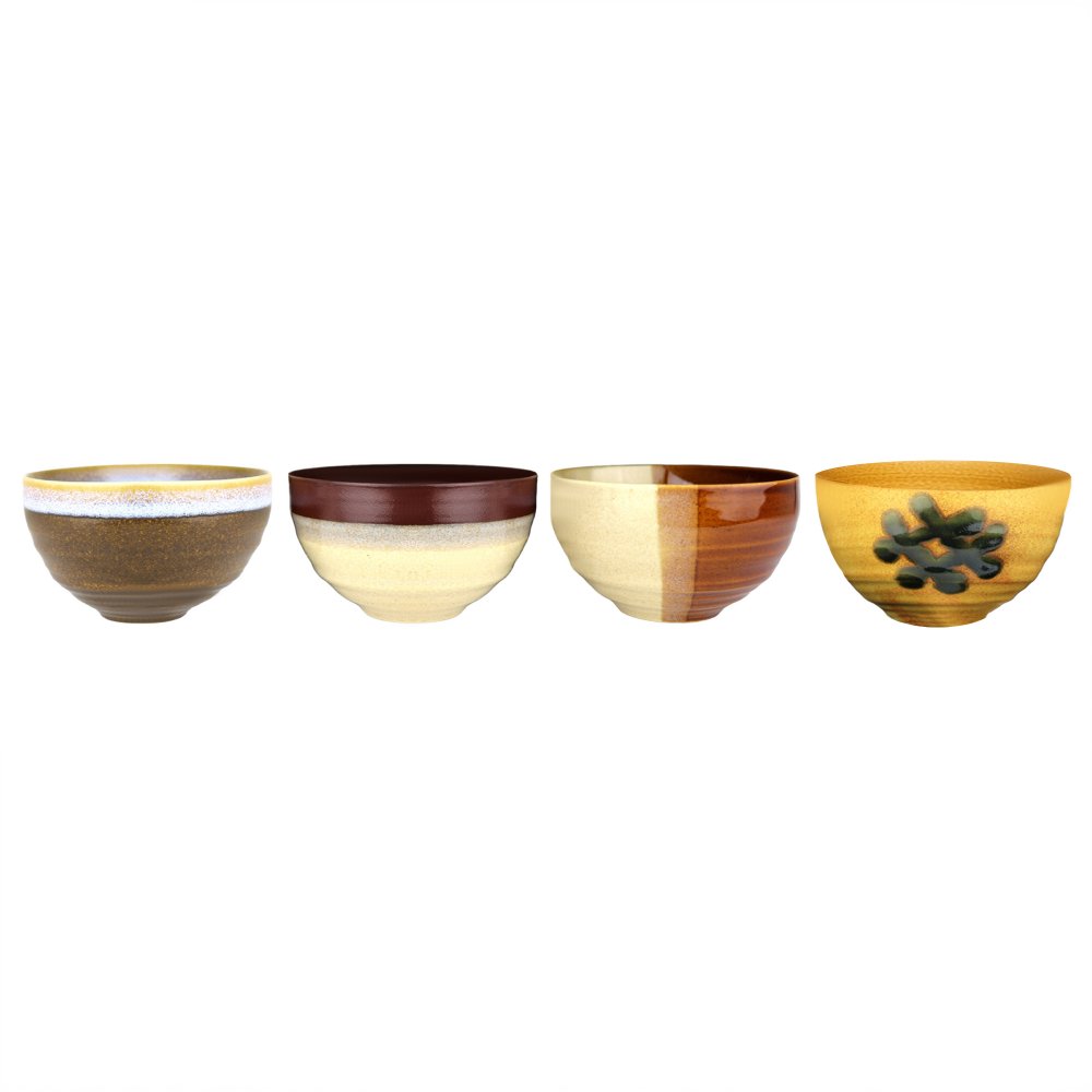 Coffret de 4 bols Wabi 11,5 cm - WABI, TABLE PASSION