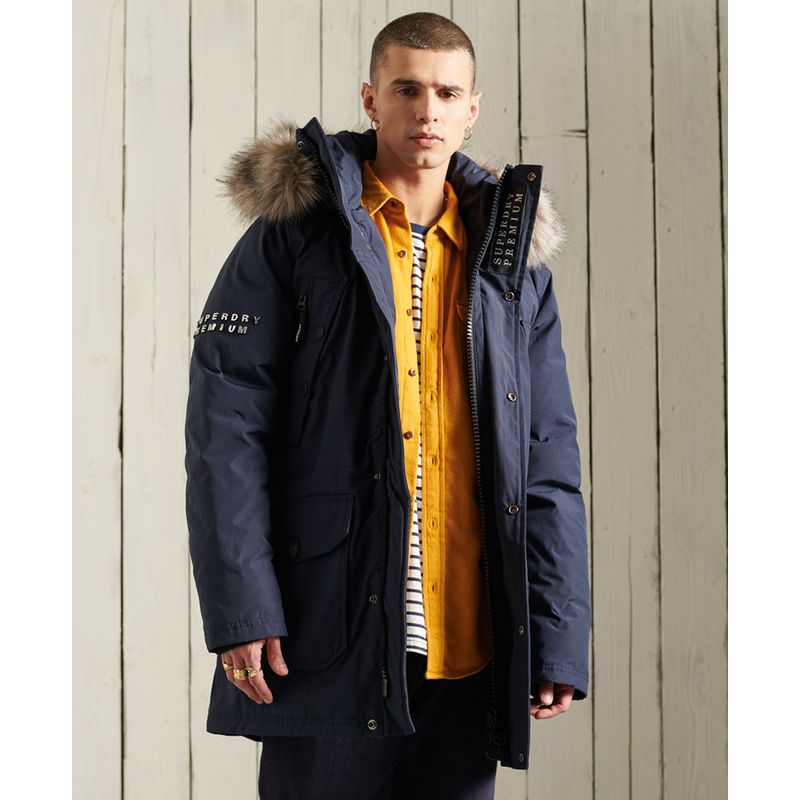 Parka en duvet premium ultimate bleu 
