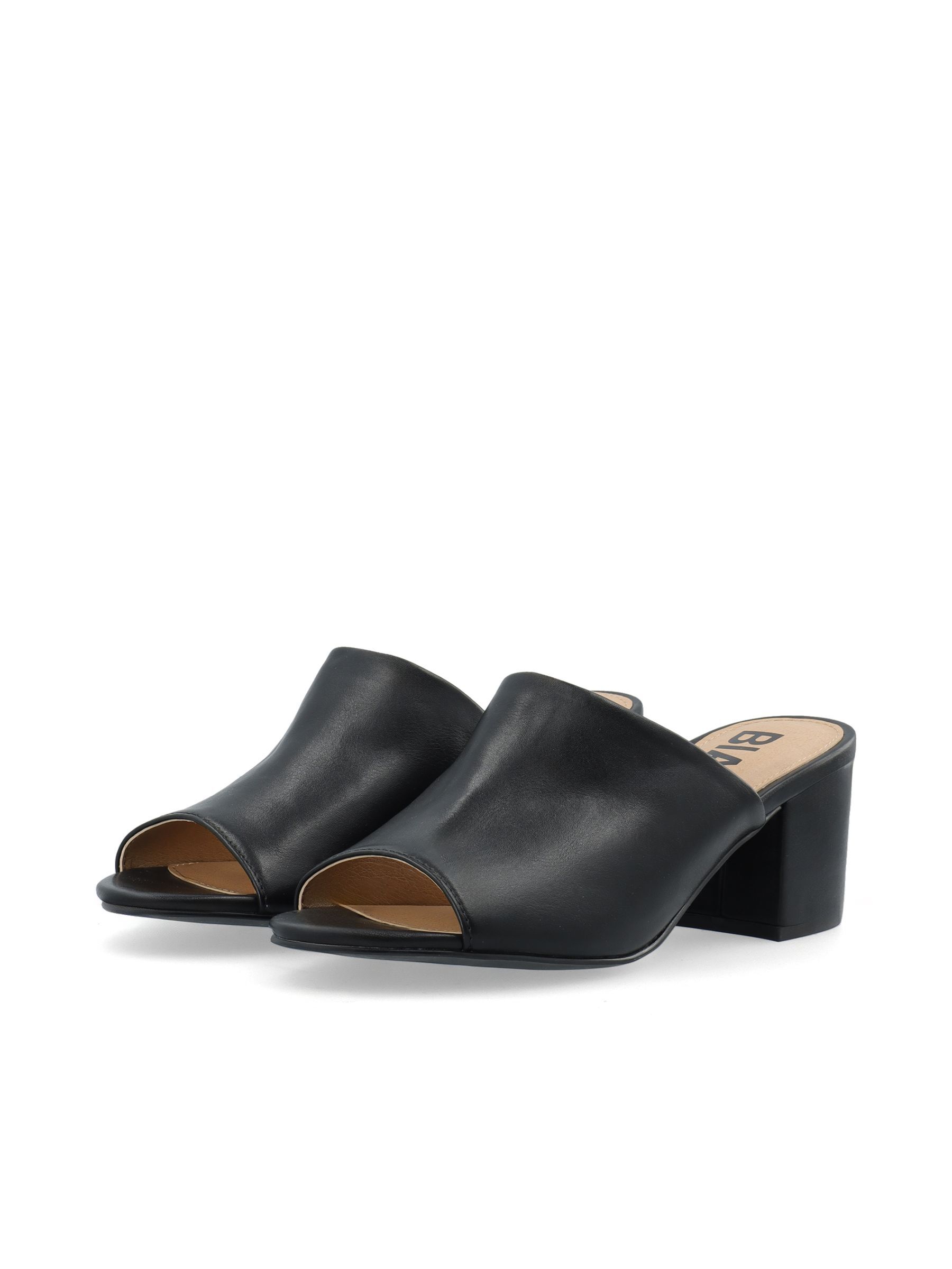 Mules À Talons, BIANCO