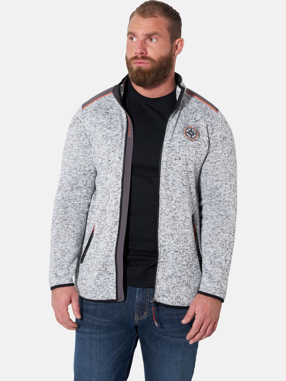 Veste en maille polaire JAAFET, JAN VANDERSTORM