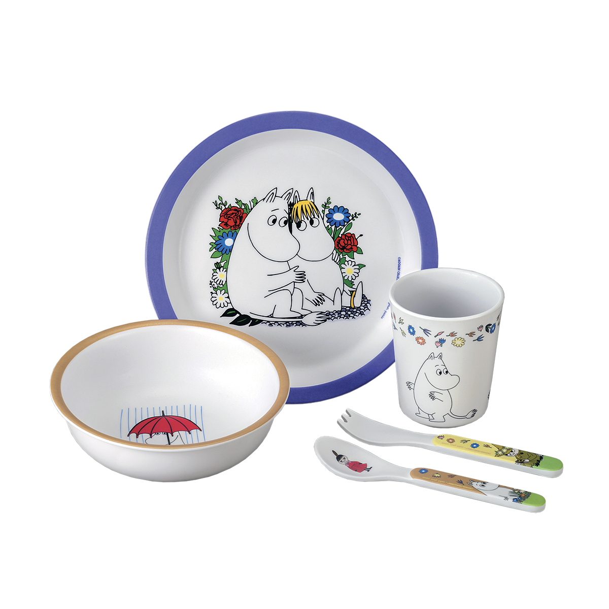Coffret cadeau 5 pièces MOOMIN, PETIT JOUR